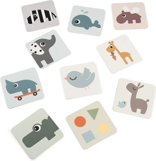 Cartes contrastées Done by Deer pour bébé Deer friends (10 pcs)