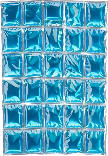 Plaque réfrigérante et glacée pour glacières de voyage Kamai Coolbox, bleu