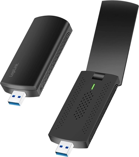 Adaptateur USB Wi‑Fi 6E avec support magnétique LOGILINK