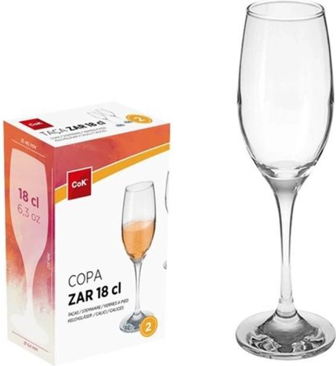 Verres à vin Zar 180 ml, lot de 2 pièces