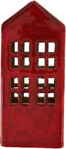 Petite maison mango rouge 7 × 5,5 × 16 cm