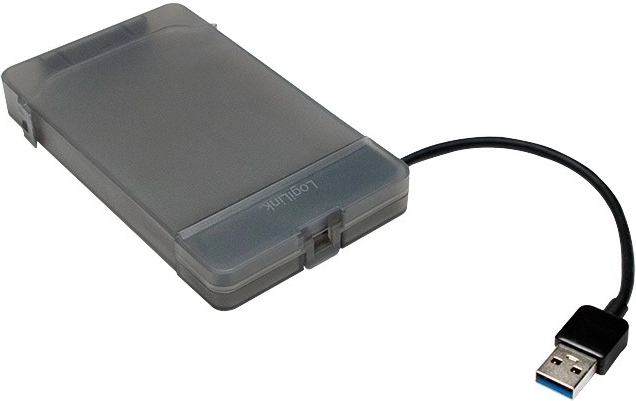 Adaptateur LogiLink USB 3.0 pour disque SATA 2,5" avec boîtier de protection