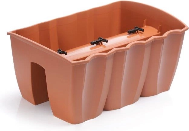Jardinière de rambarde Crown 39,3 cm – terre cuite