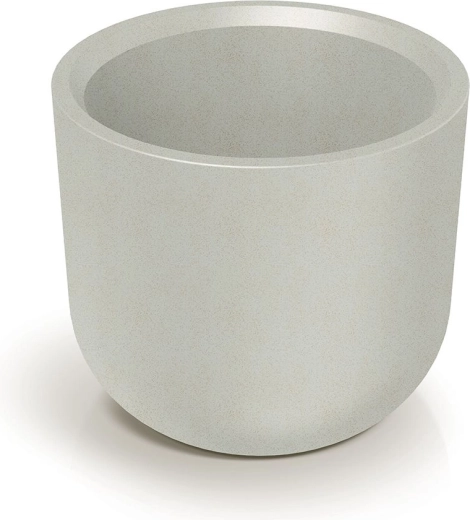 Pot de fleurs Molta Round High 40 cm – sable