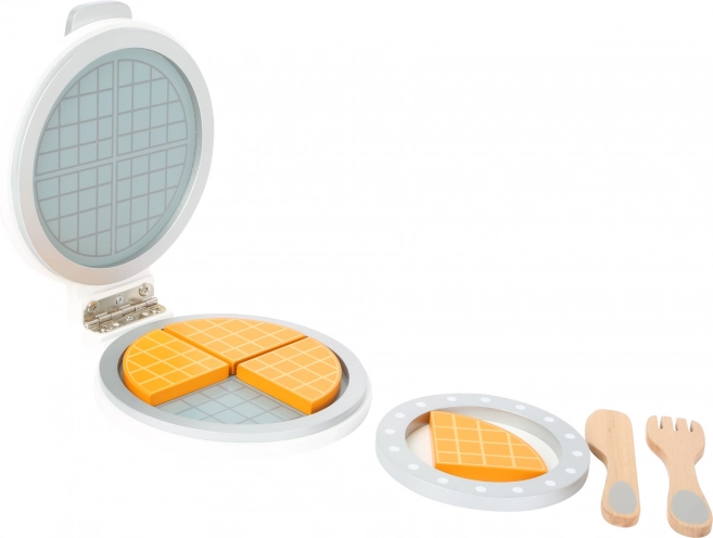 gaufrier en bois avec accessoires small foot