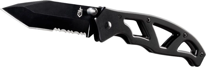 Gerber Paraframe I Tanto couteau de poche dentelé