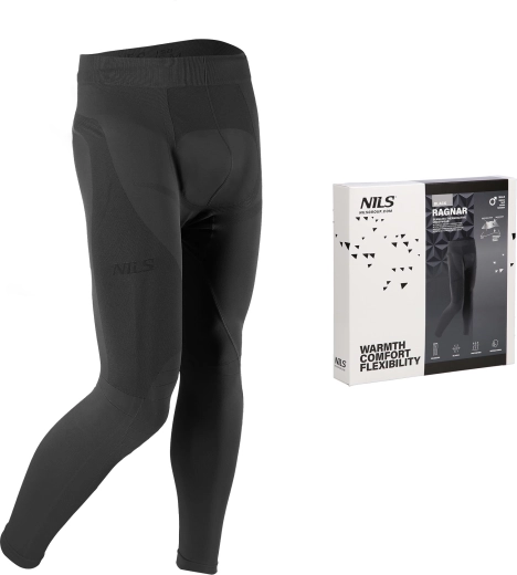 Sous-vêtements thermiques homme NILS Ragnar noirs