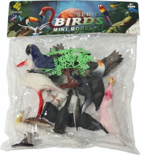 Ensemble d’oiseaux 9 pièces