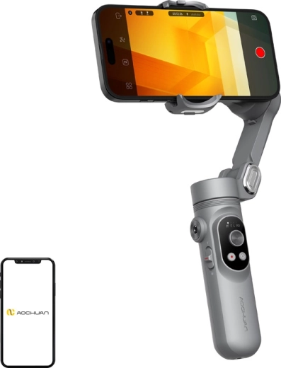 Stabilisateur pour smartphone AOCHUAN Smart X gris