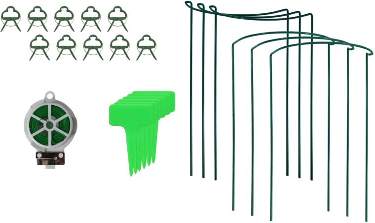 Support de jardin pour plantes 21 × 35 cm avec kit d’accessoires