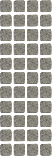 Patins de protection autocollants TORO pour meubles, assortiment de formes, 44 pièces