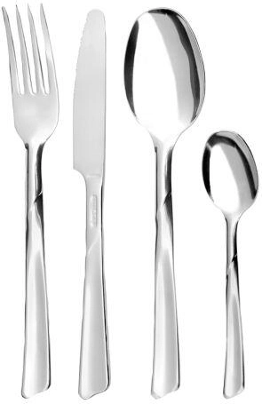 Set de couverts VARENA 24 pièces en acier inoxydable