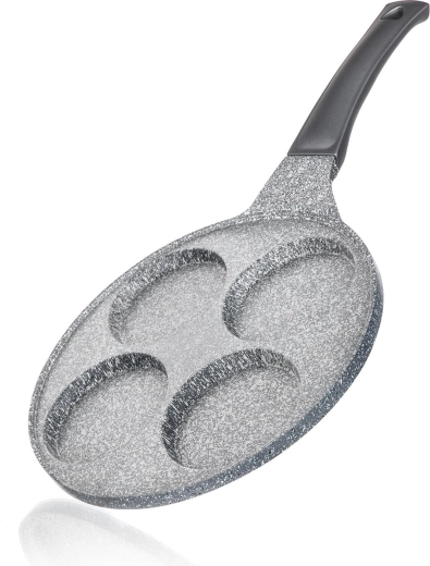 Poêle à pancakes 26 cm avec revêtement antiadhésif Granite Grey