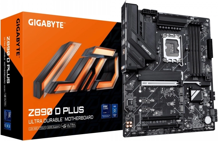 Gigabyte Z890 D PLUS carte mère ATX pour Intel LGA1851