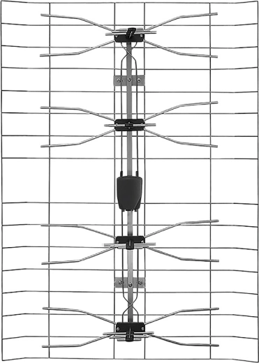 Antenne extérieure Solight DVB‑T2 avec amplificateur intégré 35 dB