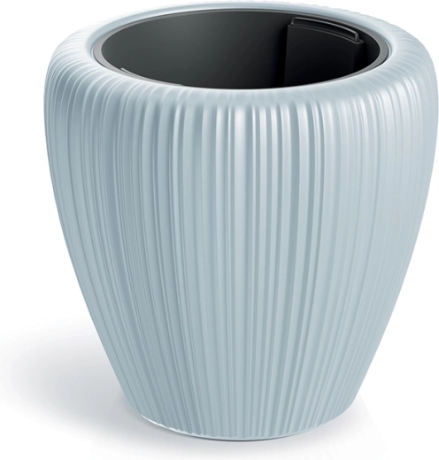 Jardinière OROBO gris clair, diamètre 47,5 cm