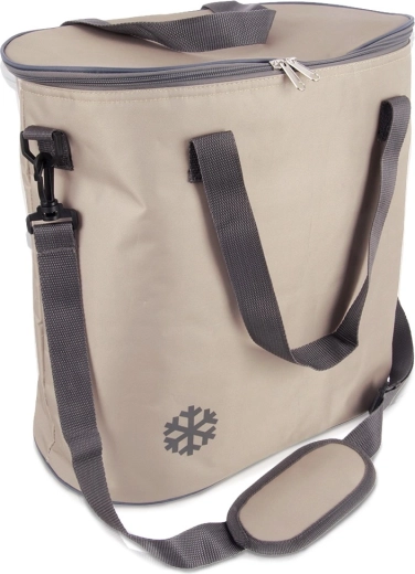 Sac isotherme VILDE 30 l, beige (38,5 × 21,5 × 36 cm)
