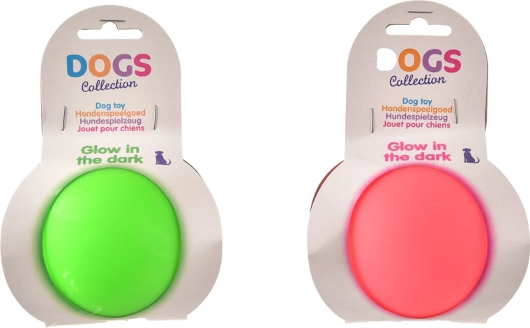 Balle lumineuse pour chien 8 cm