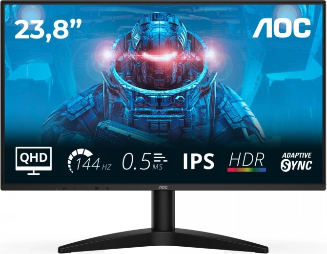 moniteur 23,8" IPS 144 Hz avec HDMI et DisplayPort