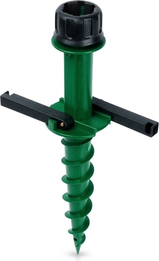 Vilde support à vis pour parasol de jardin et de plage 44 cm
