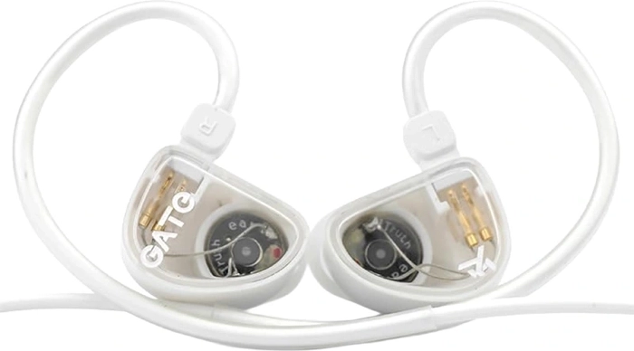 Écouteurs filaires intra-auriculaires Truthear Gate blancs