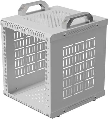 Rack ouvert Lanberg 10" 6U 280 × 300 gris