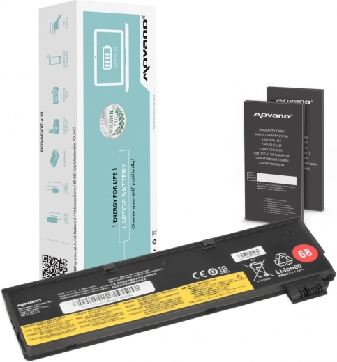 Batterie Movano pour Lenovo ThinkPad T440 / T450s / X240 / X260 / L450 / L460 2000 mAh 22 Wh