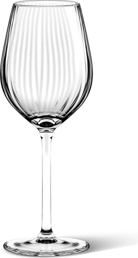 Set de 4 verres à vin rouge Plisse 500 ml