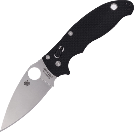 Couteau de poche Spyderco Manix 2, 8,6 cm, satin, G10