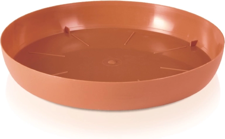 Coupelle en plastique pour pot de fleurs 42,5 cm terracotta