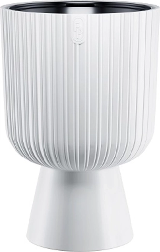 Cache-pot KELI Mika 40 cm blanc