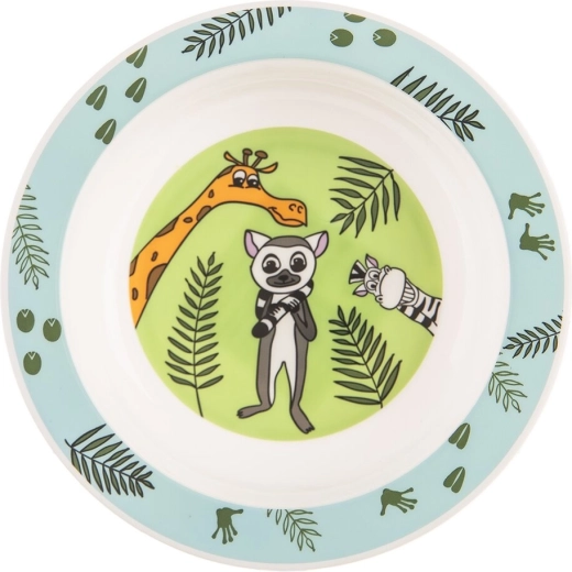 Assiette creuse enfant Safari 16 cm