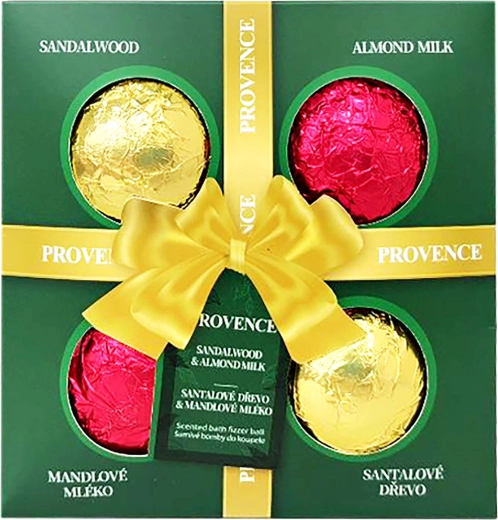 Bombes de bain effervescentes Provence 4 pcs