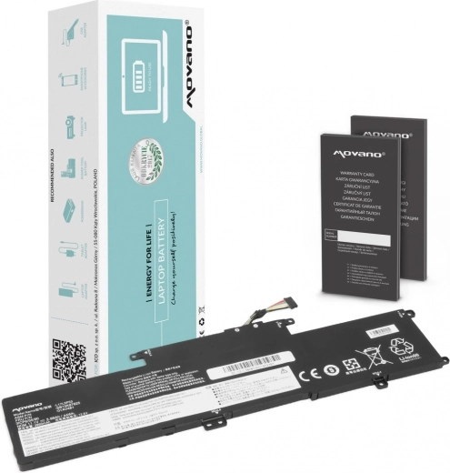 Batterie Movano pour Lenovo ThinkPad Yoga L380 et L390 L17L3P53 3990 mAh 44 Wh