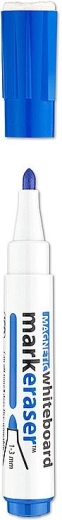 Marqueur pour tableau blanc avec aimant, bleu