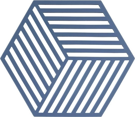 Dessous de plat pour récipients chauds Zone Hexagon – Bleu
