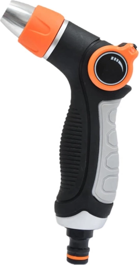 Pistolet d’arrosage SOFT pour tuyau de jardin – tête métallique