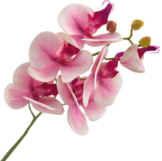Orchidée artificielle rose 72 cm