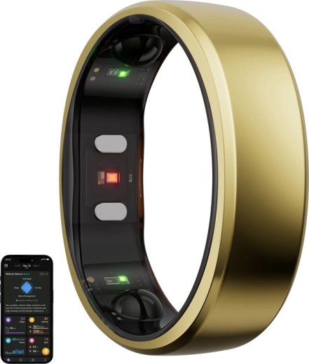 Bague connectée RingConn Gen 2 – or, taille 11