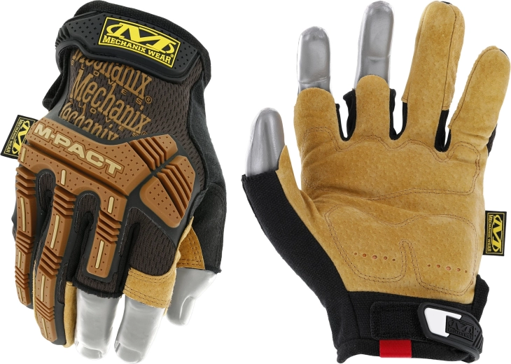 Gants de travail en cuir Mechanix Durahide M-Pact Framer, taille S/8