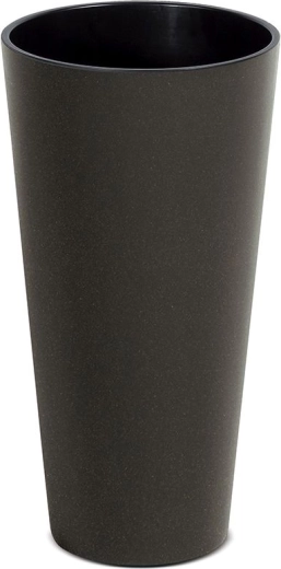 Cache-pot Tubus Slim Eco Wood 20 cm – café