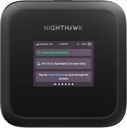 Netgear Nighthawk M3 hotspot mobile 5G avec Wi‑Fi 6