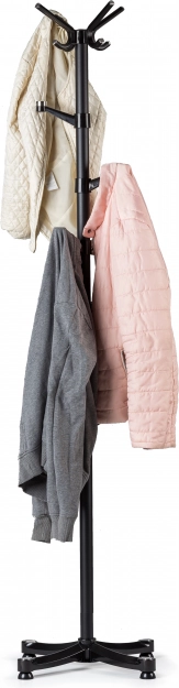 Portemanteau sur pied, métal noir