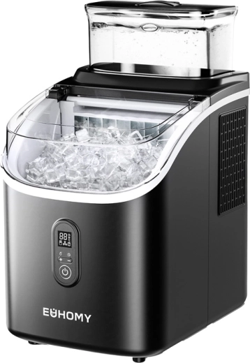 Euhomy IM005 machine à glaçons compacte 15,4 kg/jour noire