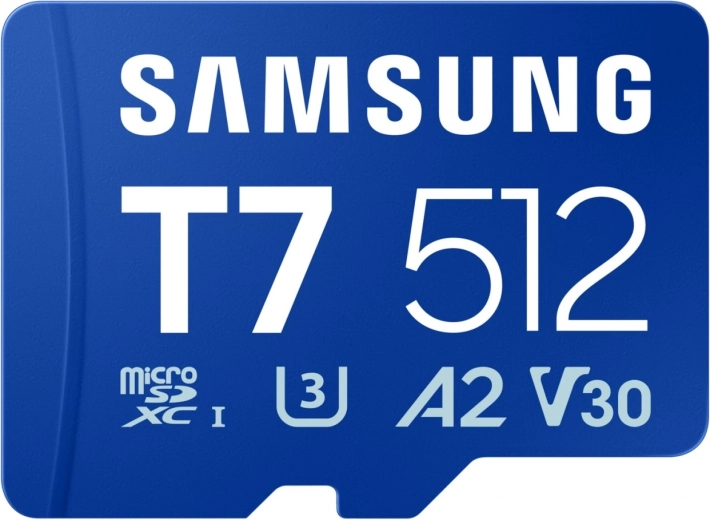 Carte mémoire Samsung T7 microSD 512 Go