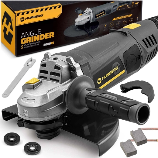 Meuleuse d’angle 2000 W 230 mm avec démarrage progressif HUMBERG