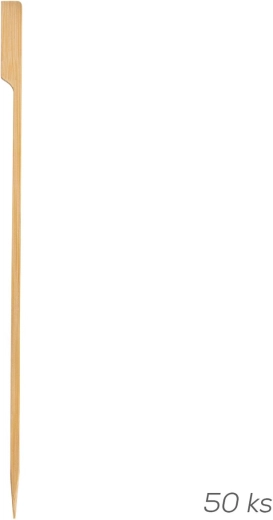 Brochettes de barbecue en bambou 25 cm (50 pcs)