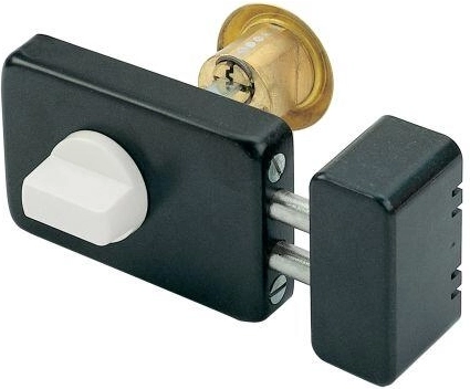 Serrure de porte en applique FAB 1572 RSB, 3 clés