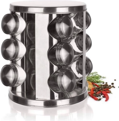 Support à épices rotatif BANQUET Akcent 12 pcs 85 ml