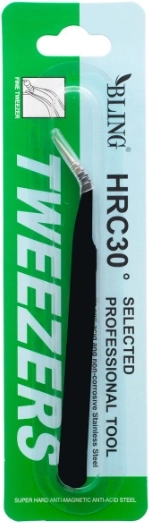 Pince antimagnetique BLING pour l’extension et la séparation des cils, type II